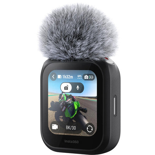 Insta360 | GPS Preview Remote with Built-In Mic - Black | CINSCAVX