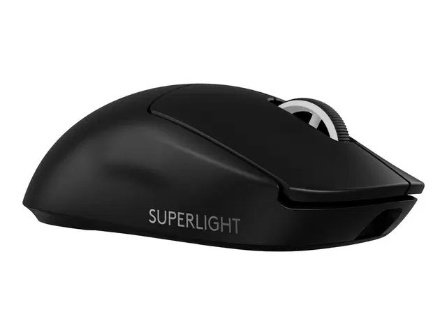 Logitech | G PRO X Superlight 2 44000 DPI 8K Polling Wireless HERO 2 Sensor 60g Pro-Grade Mouse - Black | 910-006628