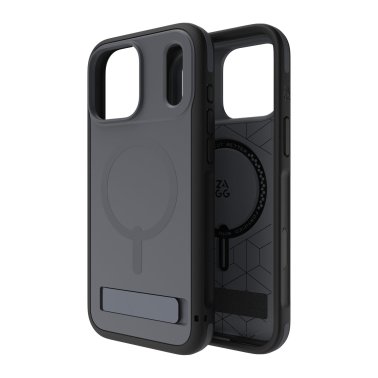 ZAGG | Graphene Sedona Snap Kickstand Case iPhone 18 Pro Max/17 Pro Max - Pitch Black | 702321431