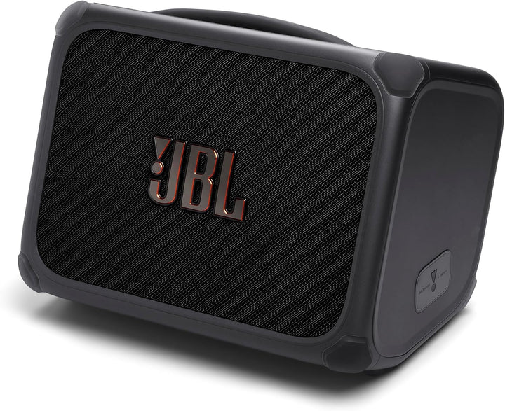 JBL | Bandbox Trio Portable AI Practice Amp & Speaker, Stem AI Separation, Guitar & Mic Effects - Black | JBLBANDBOXTRIOAM