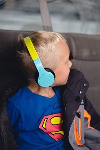 Wicked Audio | Rad Rascal Kids Headphones with Safety Volume - Sky Blue/Slime | WI311-CA