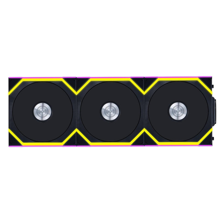 Lian Li | UNI FAN SL Wireless ARGB Reverse Blade Case Fan 120mm 3 Pack - Black | 12RSL1W3B