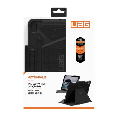 UAG | Metropolis Tact.Armr iPad Air 11" M4/M3/M2 - Black | 124510114040