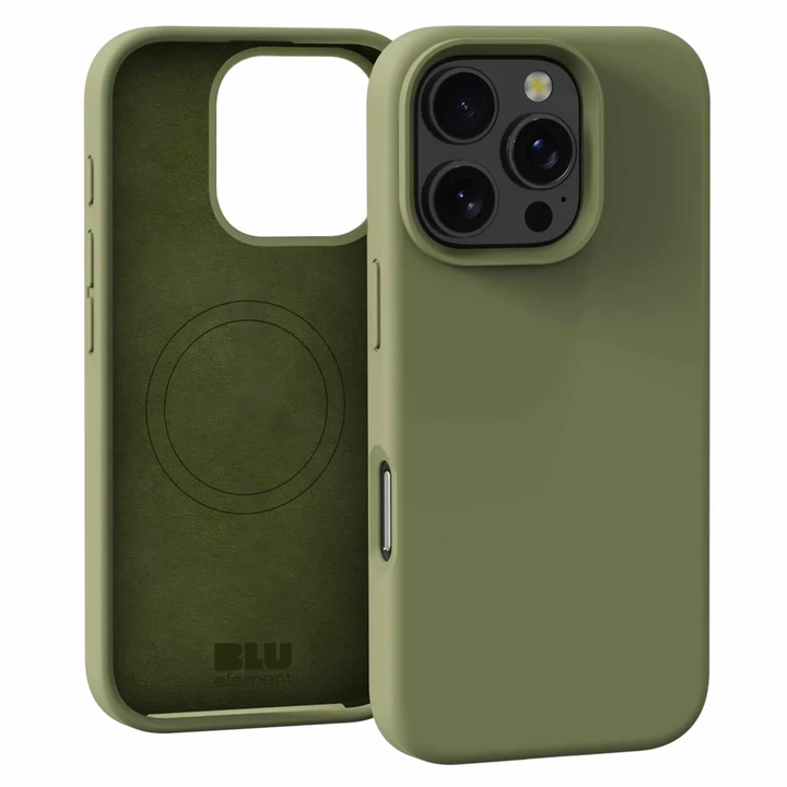 Blu Element | Silicone w/MagSafe iPhone 16 Pro - Olive | 120-8637