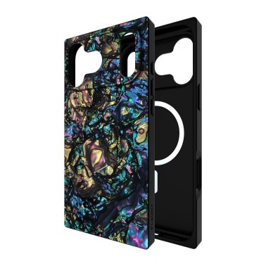 FLAUNT | Square iPhone 17 Pro Max MagSafe Case - Abalone Shell | FT057264