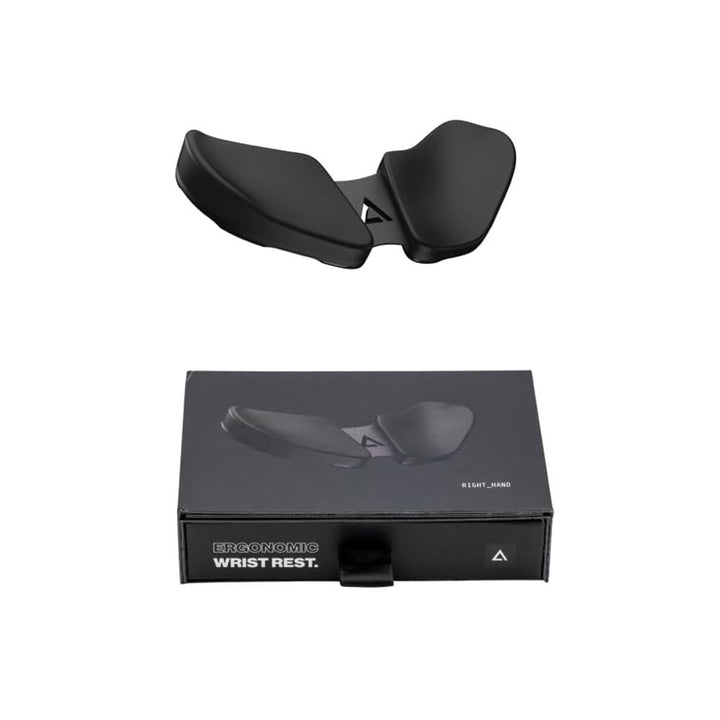 DeltaHub | Carpio 2.0 Mouse Wrist Pad Right - Large Black | CR-L-BL-R