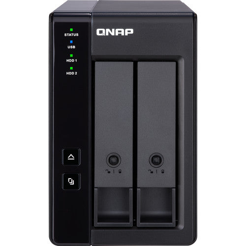 QNAP | 2-BAY 3.5 SATA HDD USB 3.1 GEN2 10GBPS | TR-002-US