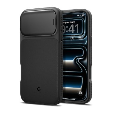 Spigen | Optik Armor Magfit iPhone 17 Pro Max - Black | ACS09900