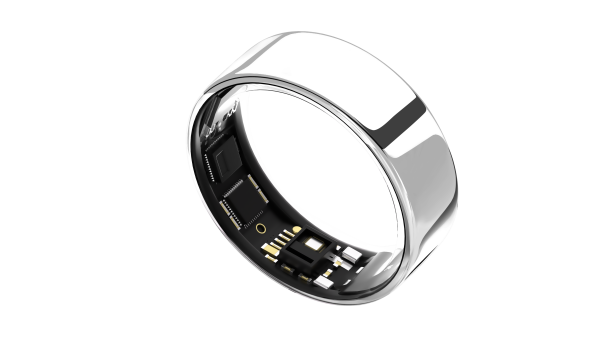 Ultrahuman | Air Ring Size 6 - Space Silver | UHRA-AS-06-ENFR