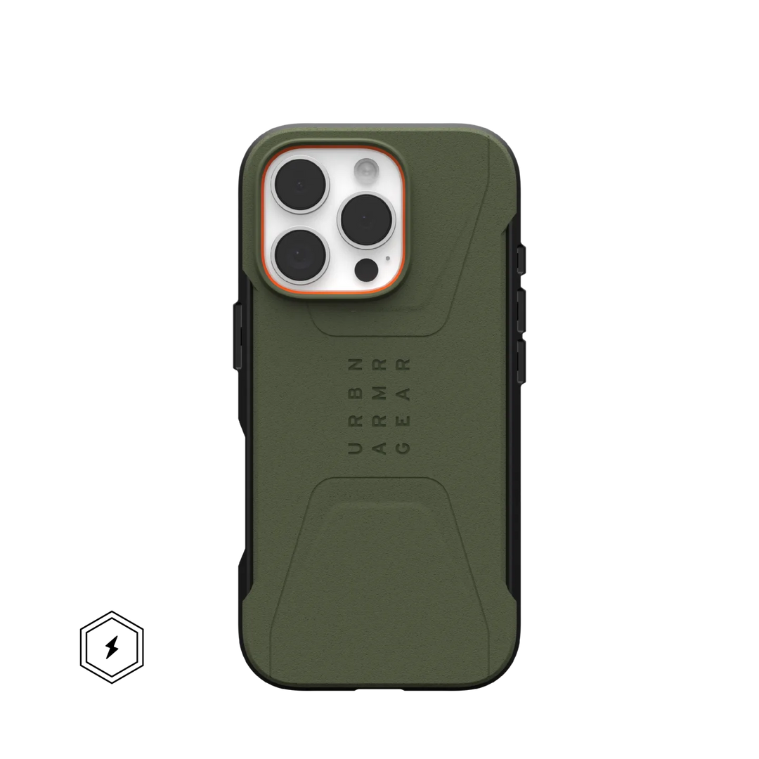 UAG | Civilian MagSafe Case iPhone 16 Pro - Olive Drab | 15-13192