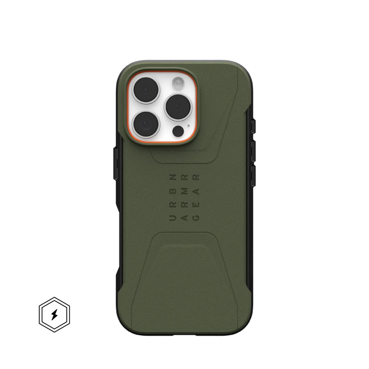 UAG | Civilian MagSafe Case iPhone 16 Pro - Olive Drab | 15-13192