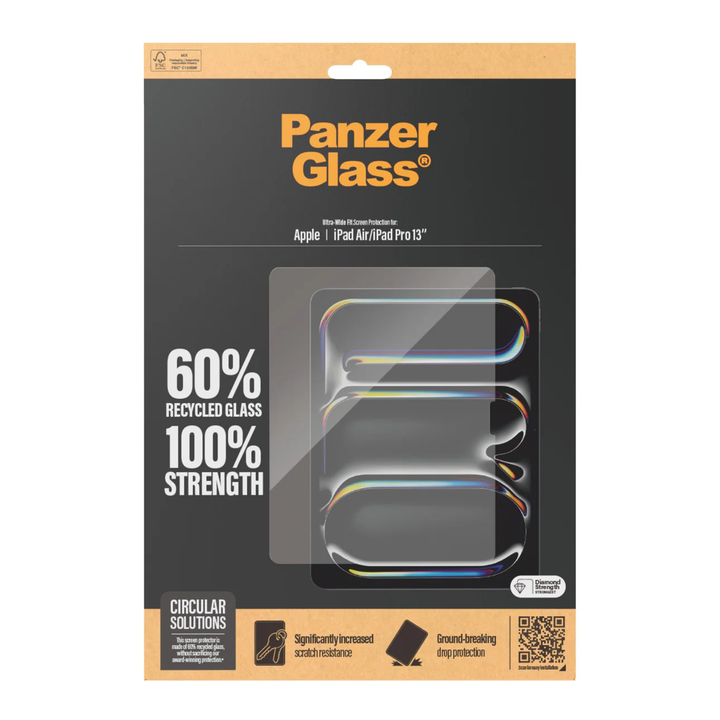 Spigen | Crystal Hybrid Pro for iPad Air 13" (M4-M3-M2) - Black | SGPACS07674