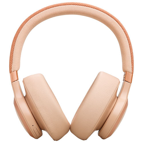JBL | Live 770NC Over-Ear Noise Cancelling Bluetooth Headphones - Sandstone | JBLLIVE770NCSATAM