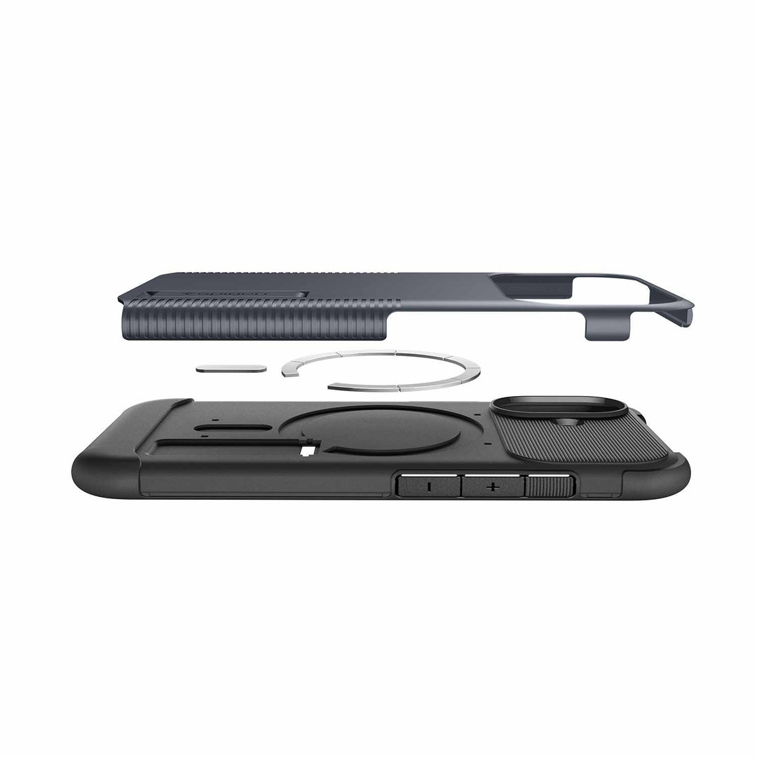 Spigen | Slim Armor MagFit iPhone 17 Case  - Metal Slate | SGPACS09652