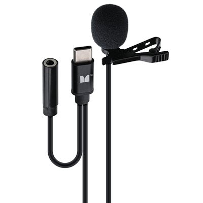 //// Monster | Lavalier Clip on Mics Type C | MSV7-1027-BLK