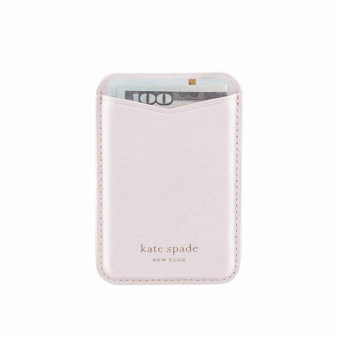 Kate Spade NY | Magnetic Wallet Compatible w/MagSafe - Pale Dogwood (Pink) | 123-0492