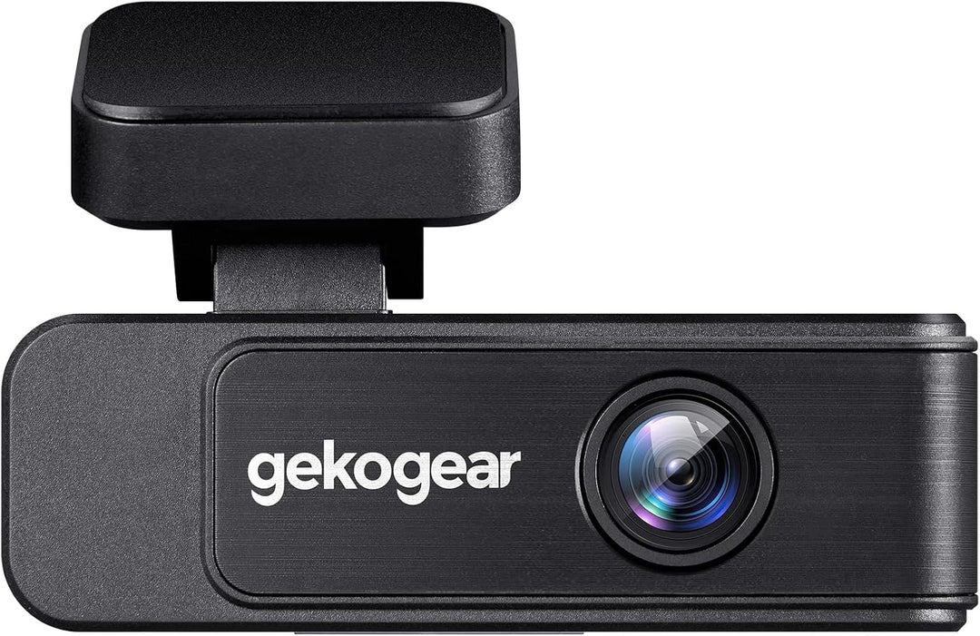 GekoGear | Orbit D410 4K/1K Dual Front and Rear View Dash Cam with APP and GPS Logging | Orbit D410
