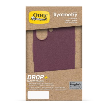 OtterBox | Symmetry Cactus Leather w/MagSafeCase iPhone 16 - Red Maroon Bells | 77-96295