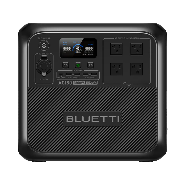 Bluetti | Solar Portable Power Station 1,800W 1,152Wh | AC180