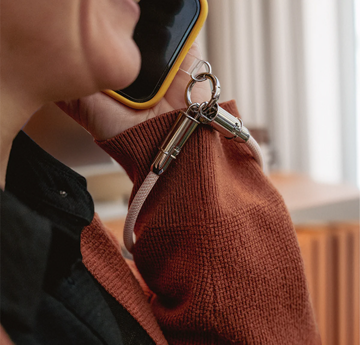 LOGiiX | Wrist Connect USB Type-C to USB Type-C Lanyard Cable 3M/1FT - Pink | LGX-13910 PROMO ENDS NED
