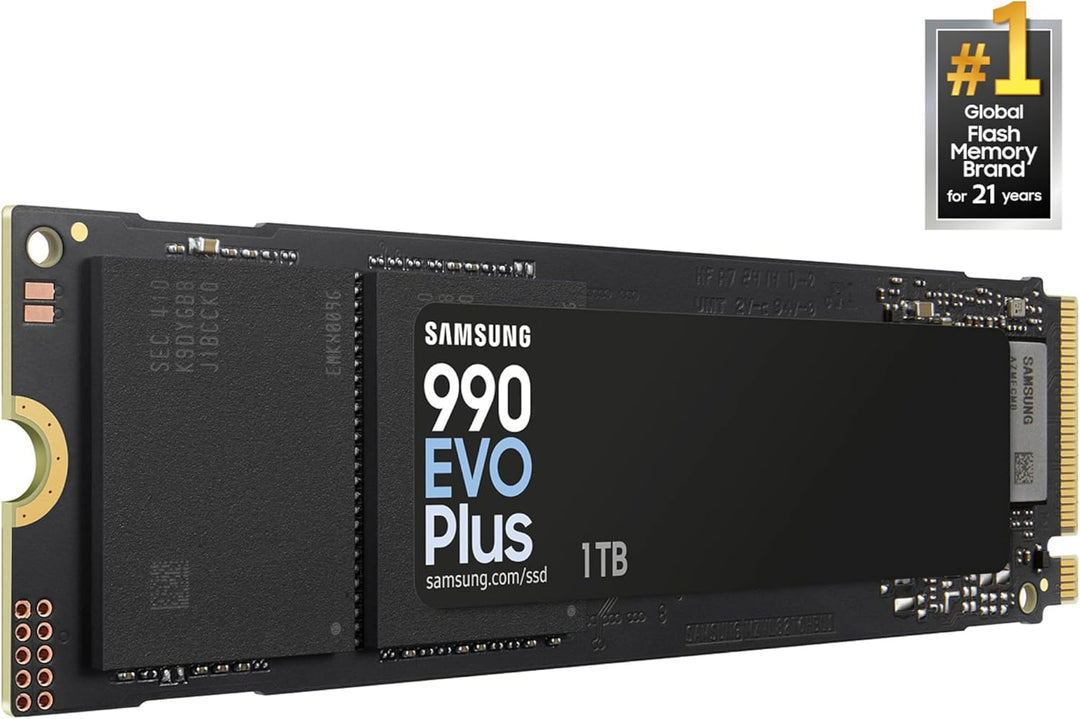 Samsung | 990 EVO Plus 1TB PCI-e Internal Solid State Drive | MZ-V9S1T0B/AM