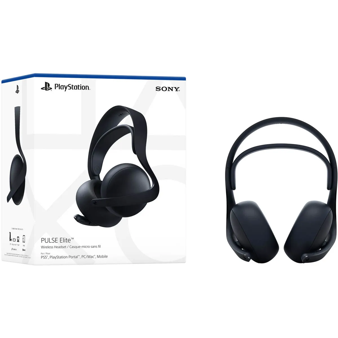 Sony | PlayStation Pulse Elite Wireless Headset - Midnight Black | 1000044174