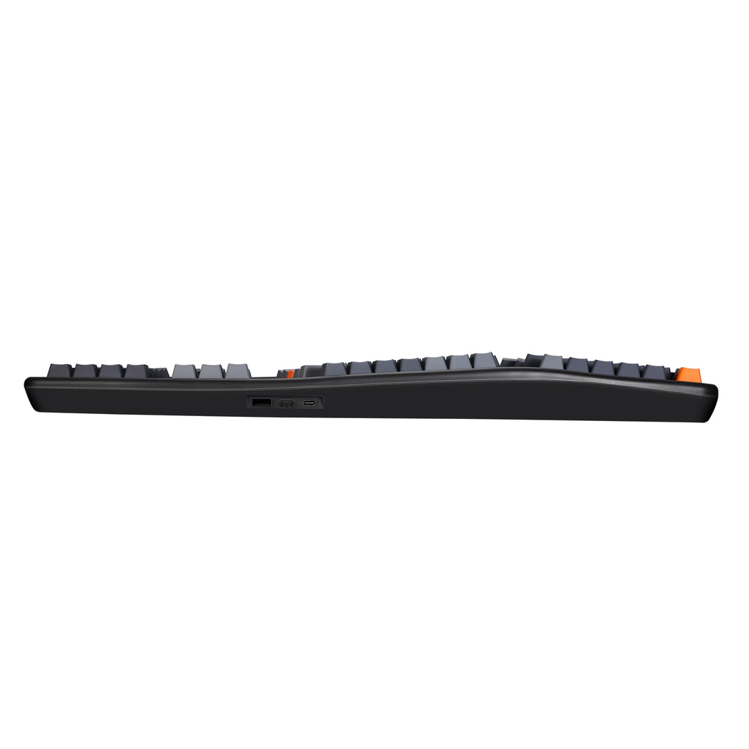 Adesso | EasyTouch 1500 Ergonomic Multi-OS Illuminated Mechanical VIA Keyboard With CoPilot Ai Hotkey Wired/Wireless/Bluetooth | EasyTouch 1500