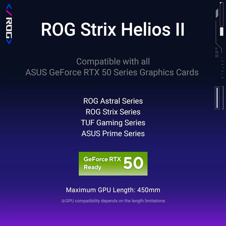 ASUS | ROG Strix Helios GX601S BLACK | ROG STRIX HELIOS II GX601S BLACK