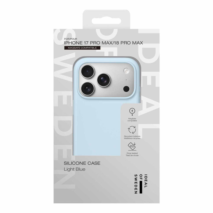 Ideal of Sweden | Silicone MagSafe Case iPhone 18 Pro Max /17 Pro Max -  Light Blue | IDSICMSI2667P501