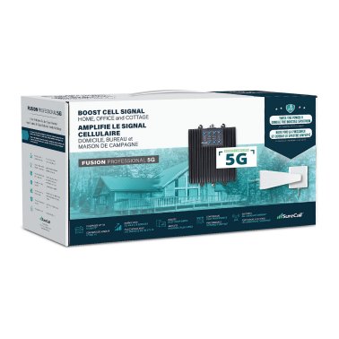 SO SureCall | Fusion Professional 5G 8-Band Ultra-Wideband In-Building Signal Booster Kit | SC-FusionProCA