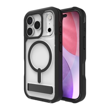 ZAGG | Graphene Rainier Snap Kickstand  iPhone 17 Pro Case - Black | 702319158