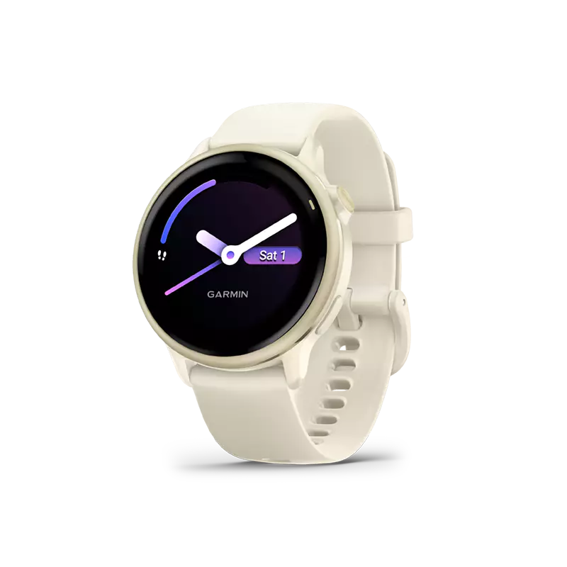 Garmin | vívoactive® 6 GPS Smartwatch and Fitness Tracker - Bone | CE010-02985-01