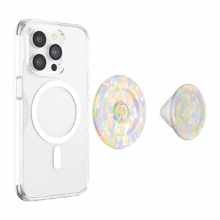 PopSockets | PopGrip for MagSafe Round - Rainbow Glass | 123-0468