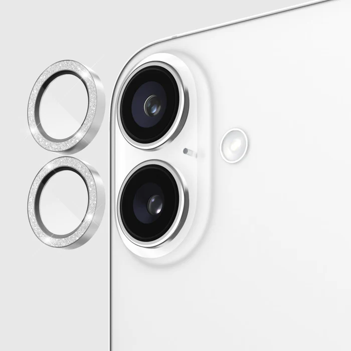 //// Case-Mate | Aluminum Ring Glass Lens Protector iPhone 16 Plus / 16 - Twinkle | 15-13285 TRANSITION TO CM057362