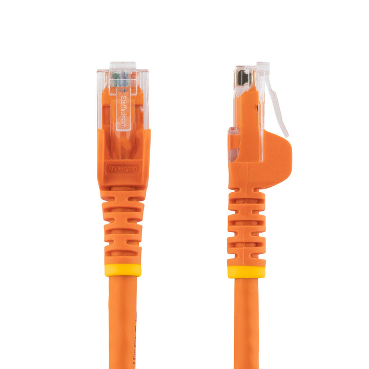 Startech | CAT6 Ethernet Cable CAT 6 Gigabit Ethernet Wire 1ft - Orange | N6PATCH1OR