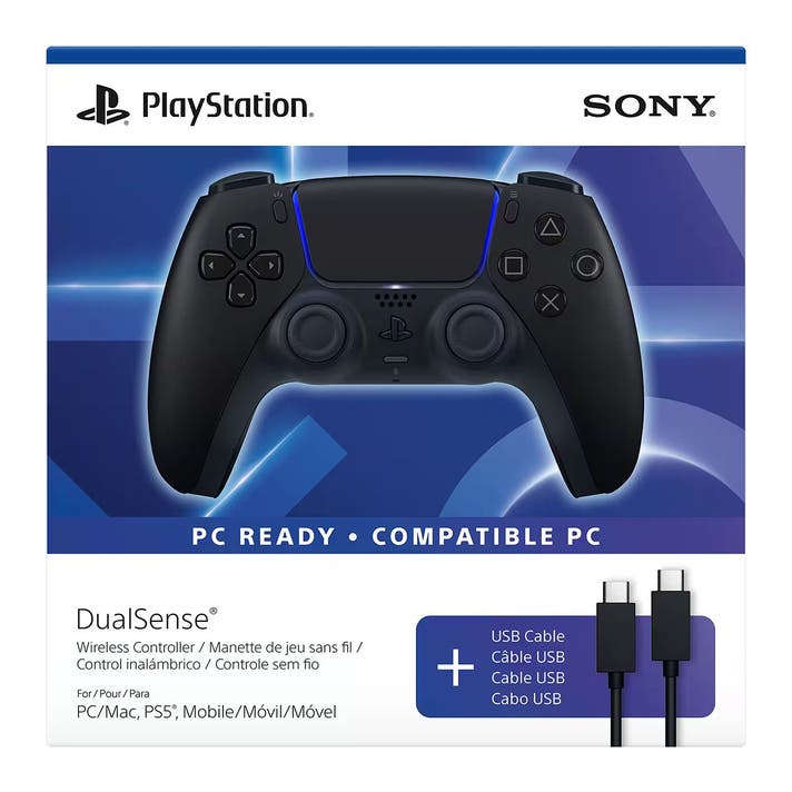 SONY | DualSense Wireless Controller - Midnight Black for PC | 711719025986
