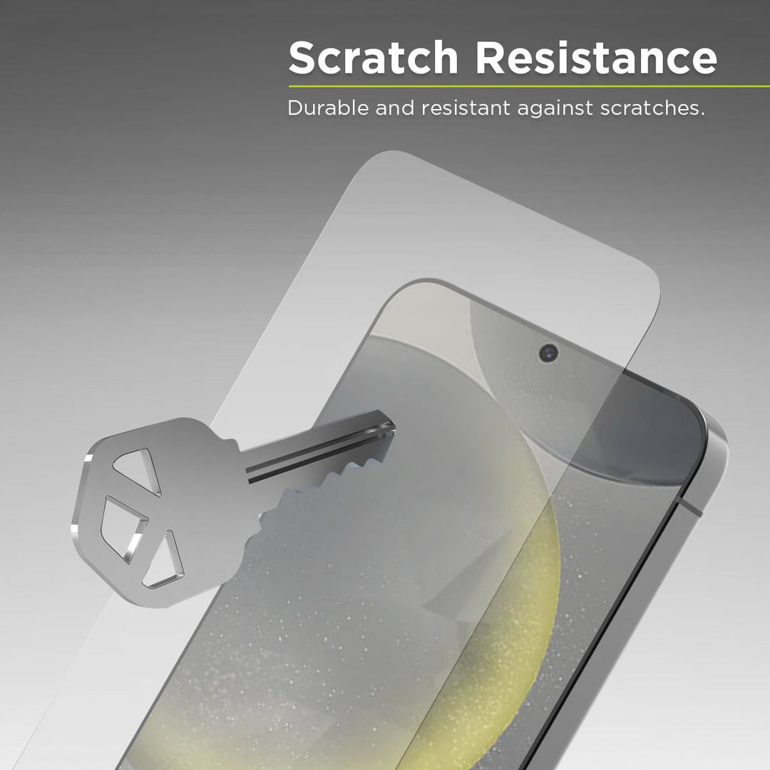 PureGear | Samsung Galaxy S24+ PureGear HD Ultra Clear Tempered Glass Screen Protector w/Applicator Tray | 15-12421