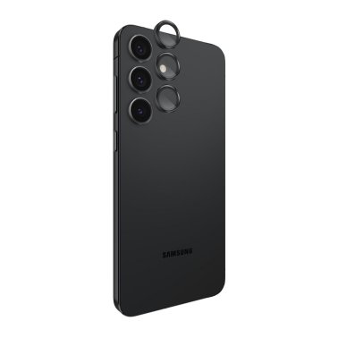 Case-Mate | Aluminum Ring Glass Lens Protector for Samsung Galaxy S25+ - Black | 15-13952
