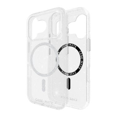 Case-Mate | Twinkle iPhone 17 Pro MagSafe Case - Twilight - Silver | CM057302