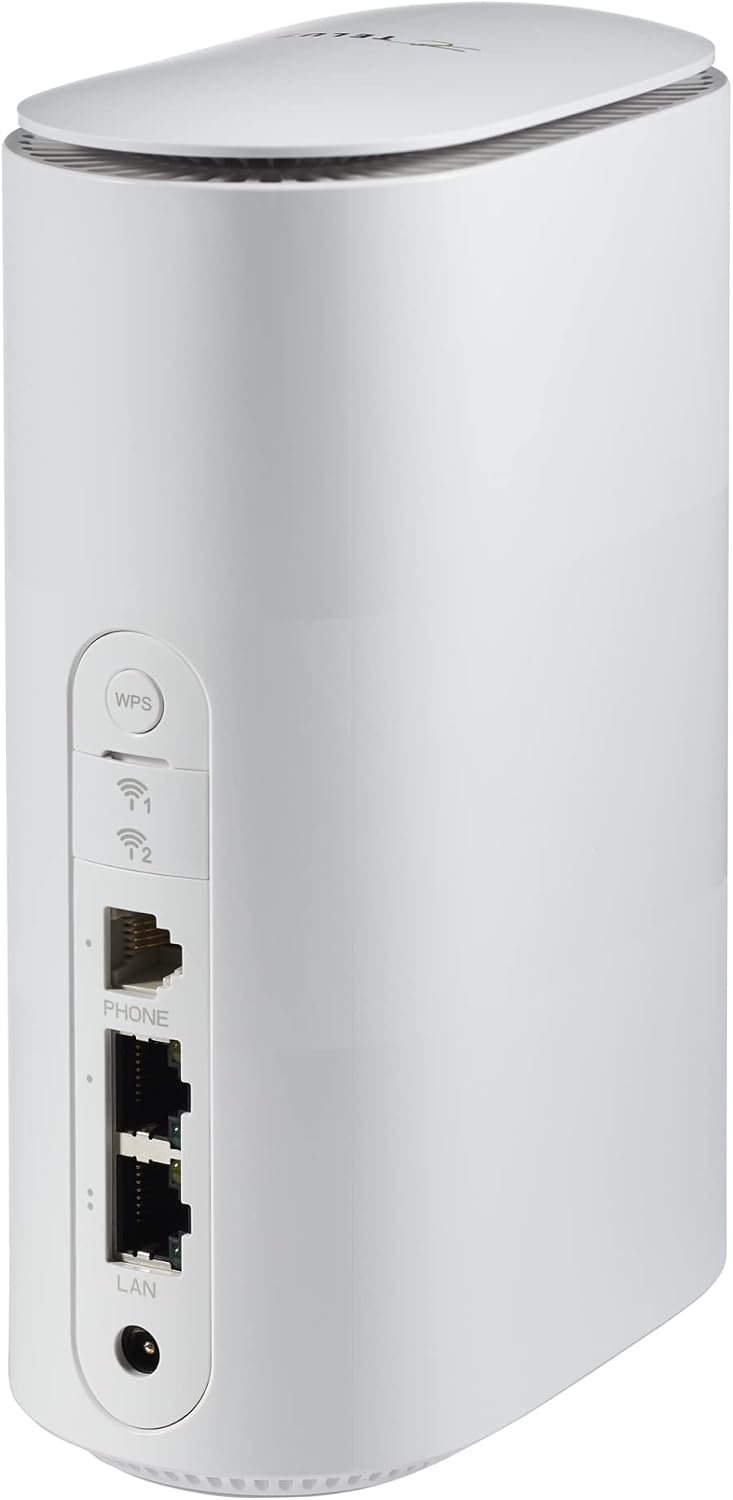ZTE | Connect-Hub 5G 4GLTE WiFi 6 Router w/Gigabit Ethernet mmWave Qualcomm® Snapdragon™ X55 - White | MC8010CA