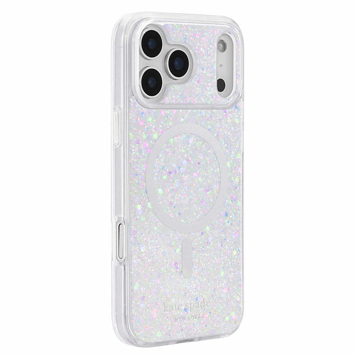 Kate Spade | Protective MagSafe Case iPhone 18 Pro /17 Pro - Chunky Glitter Iridescen | KS061128