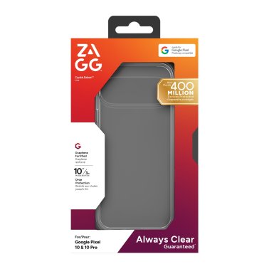 ZAGG | Graphene Crystal Palace Lite Case Google PIxel 10/10 Pro - Clear | 702318420