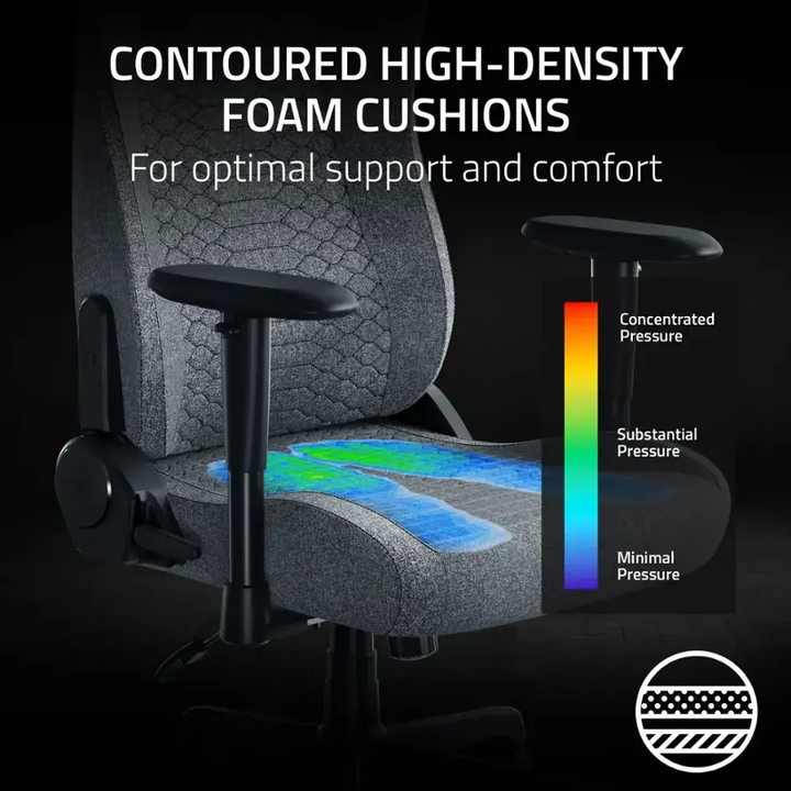 Razer | Iskur V2 X Ergonomic Gaming Chair - Light Gray | RZ38-05310200-R3UA