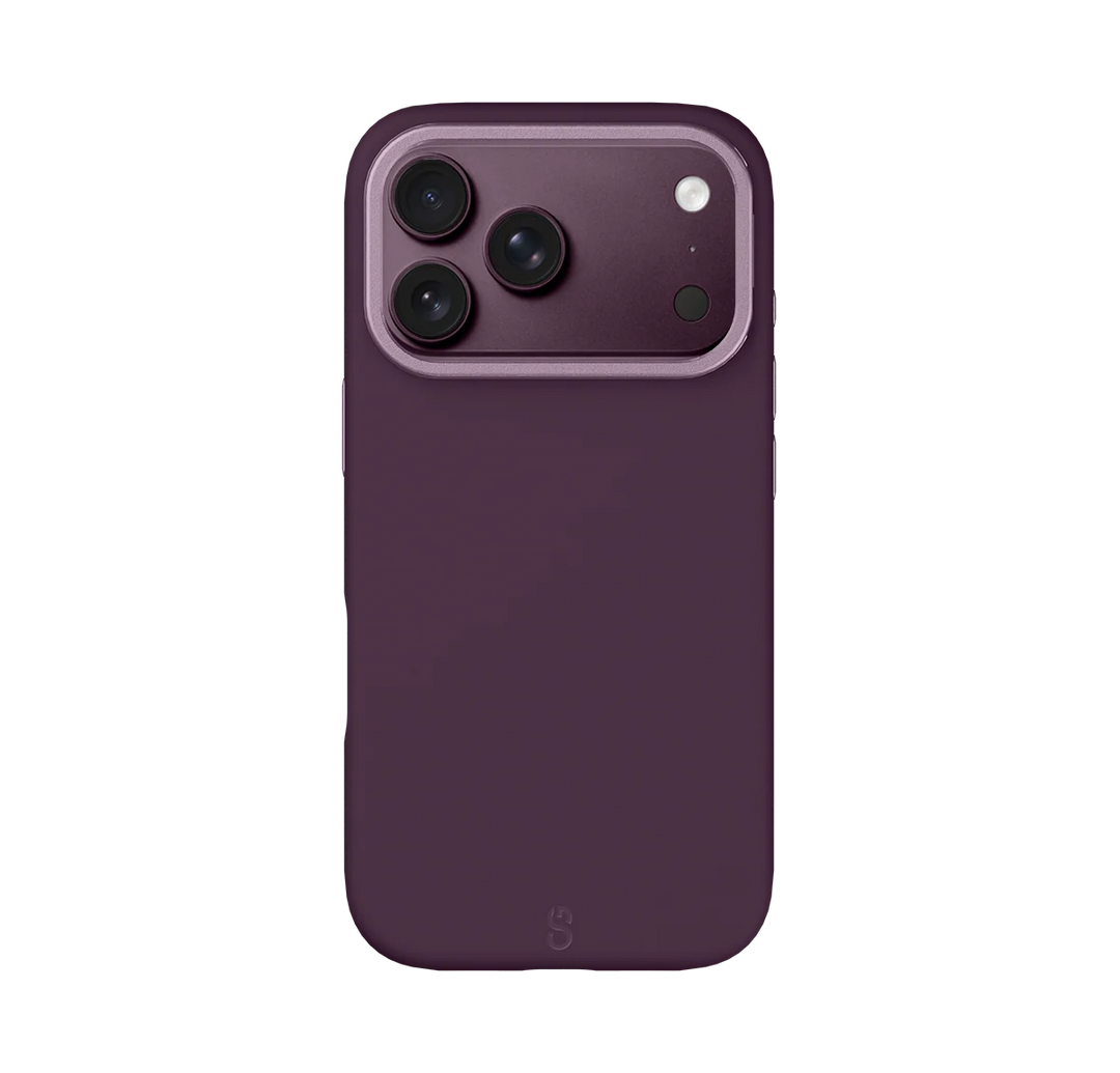 LOGiiX | Vibrance Silicone Case for iPhone 18 Pro/17 Pro - Dark Cherry | LGX-14154