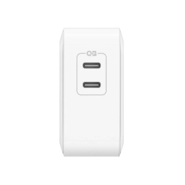 Spigen | ArcStation Pro GaN 70W Dual Port Wall Charger - White | ACH02081