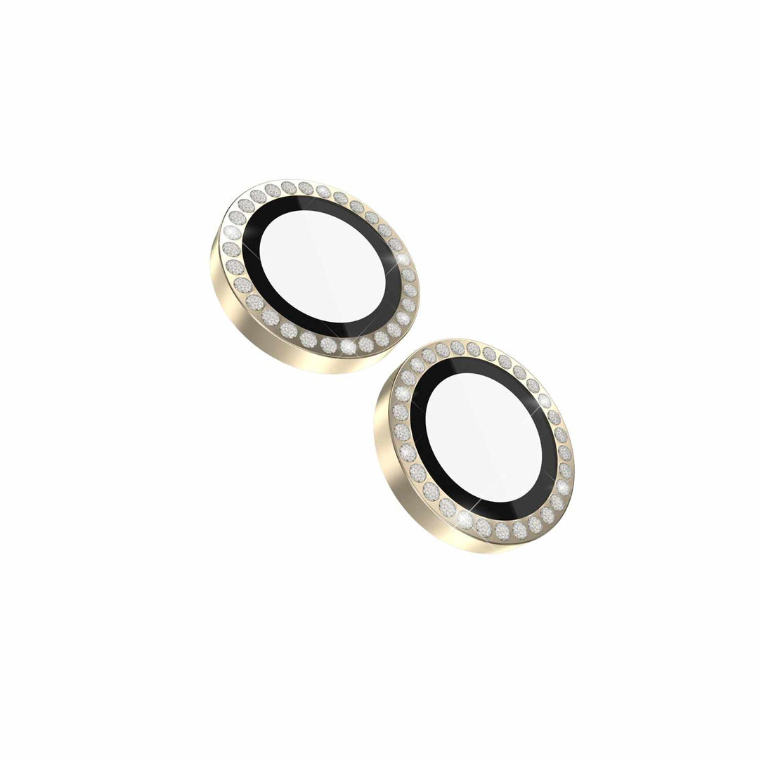 Kate Spade NY | Aluminum Ring Lens Protector - iPhone 15/15 Plus - Set In Stone (Gold) | 118-2740