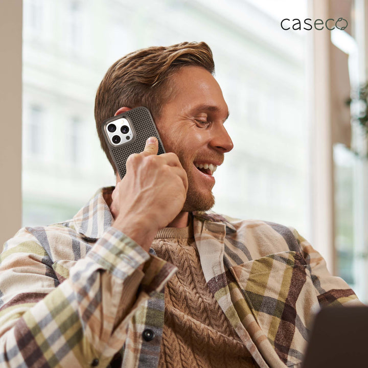 Caseco | Aramid Fiber Weave Pattern iPhone 16 Pro Max - Brown | C28D2-55