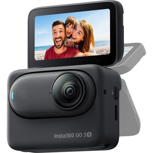 Insta360 | GO 3S Action Camera Standard Bundle 64GB Retail - Midnight Black | CINSAATA_GO3S14