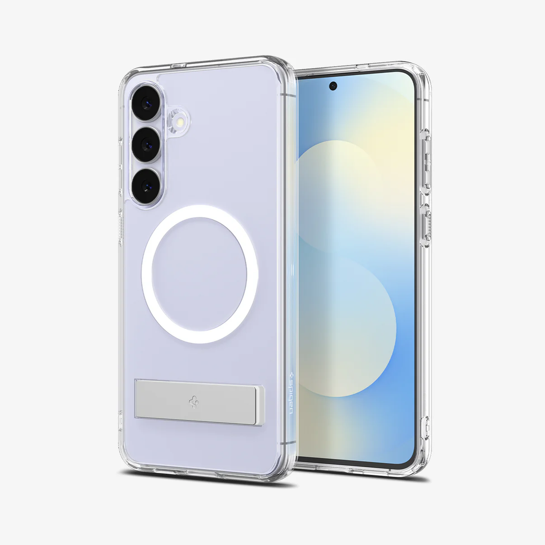 Spigen | Slim Armor Essential S MagFit Case Galaxy S25 FE - Clear White | SGPACS10023