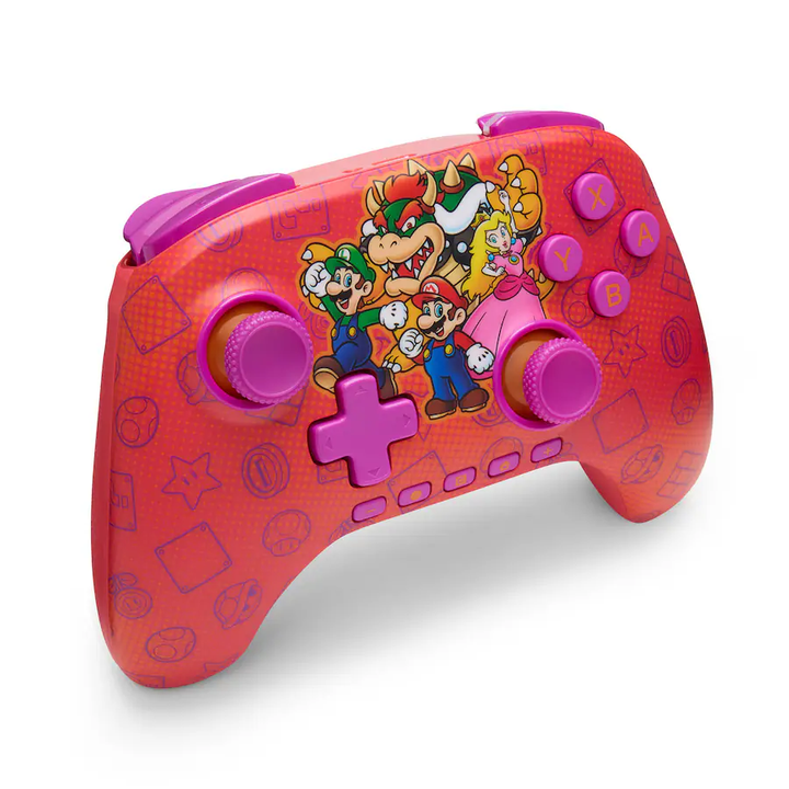 PowerA | Advantage Wireless Controller for Nintendo Switch 2 - Mario and Friends | NSGP0548-01V